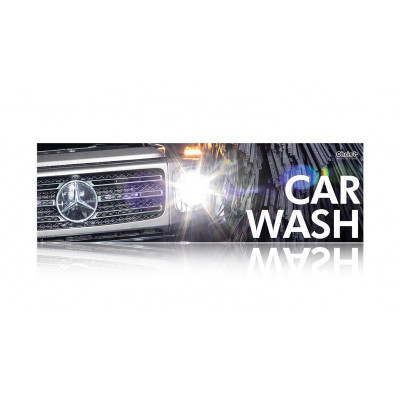 Bannière « CAR WASH » -02 300 x 90 cm
