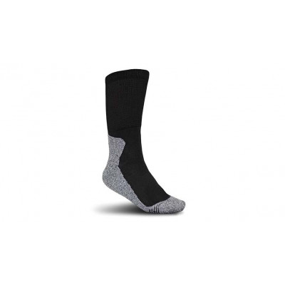 Chaussettes de travail, noir/gris, Elten Perfect Fit-Socks, taille 39-42