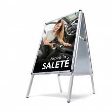 Affiche publicitaire DIN A1 aspirateur « Aspire la saleté » - français - Similaire à l'illustration