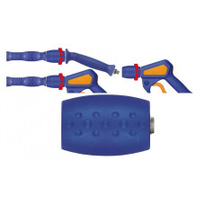 Articulation rotative de tuyau de pulvérisation, bleu - Similaire à l'illustration