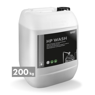 HP WASH, shampooing de prélavage qui protège les matériaux, 200 kg