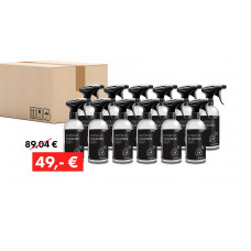 Pack promotionnel Quick&Bright INTERIOR CLEANER, détergent pour l'intérieur : 12 flacons de 500 ml - Similaire à l'illustration