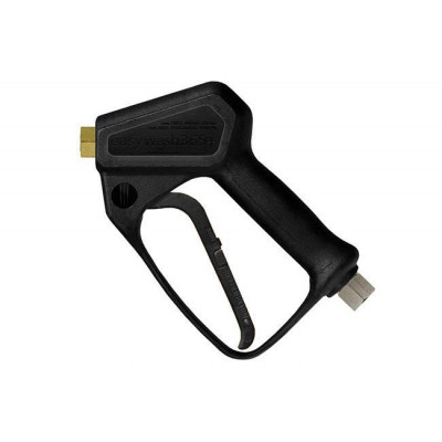 Pistolet haute pression avec antigel, gâchette noire / levier de blocage noir / logo bleu