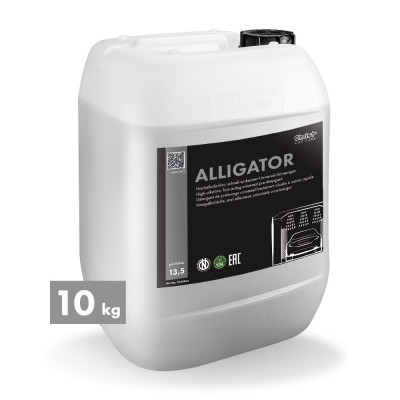 ALLIGATOR, détergent de prélavage universel hautement alcalin à action rapide, 10 kg