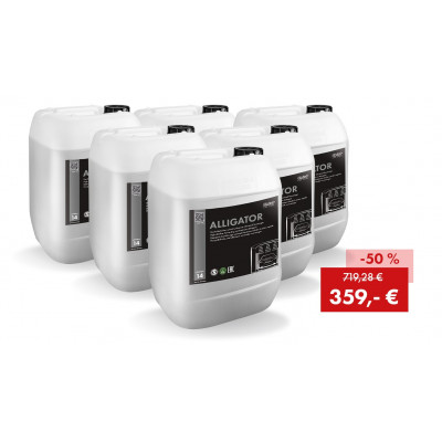 Pack promotionnel NEW ALLIGATOR : 6 bidons de 25 kg