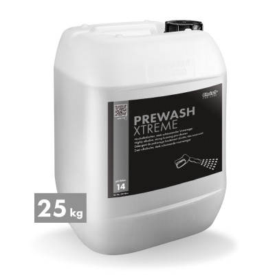 PREWASH XTREME, pré-nettoyant hautement alcalin et fortement moussant, 25 kg