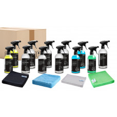 Kit d'essai Quick&Bright produits dans la boutique, avec bouteilles de 500 ml - Similaire à l'illustration