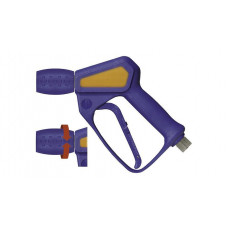 Pistolet HP, Professionnel avec articulation rotative de tuyau de pulvérisation, bleu, hiver avec antigel - Similaire à l'illustration