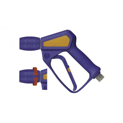 Pistolet HP, Professionnel avec articulation rotative de tuyau de pulvérisation, antigel Weep (Christ), bleu
