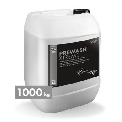 PREWASH XTREME, pré-nettoyant hautement alcalin et fortement moussant, 1000 kg