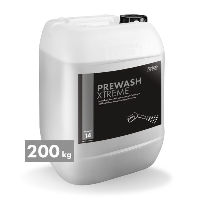 PREWASH XTREME, pré-nettoyant hautement alcalin et fortement moussant, 200 kg