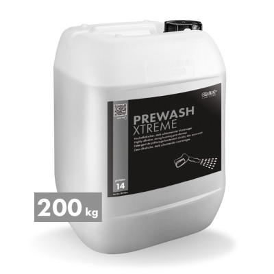 PREWASH XTREME, pré-nettoyant hautement alcalin et fortement moussant, 200 kg