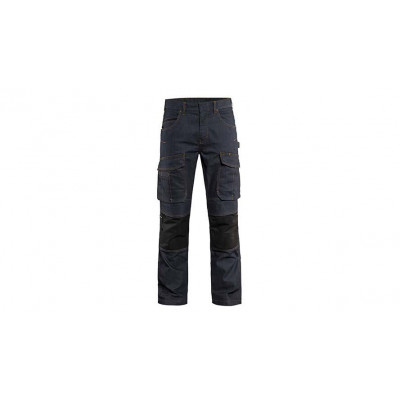 Pantalon de service 1497, bleu marine/noir, taille 44