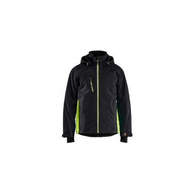 Veste fonctionnelle légèrement rembourrée 4890, noir/jaune, taille L Veste fonctionnelle légèrement rembourrée 4890, noir/jaune, taille L
