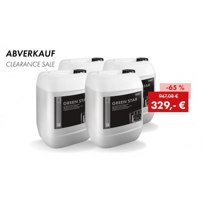 Promotion - GREEN STAR 100 kg, détergent de prélavage alcalin spécial, CH109 Promotion - GREEN STAR 100 kg, détergent de prélavage alcalin spécial, CH109