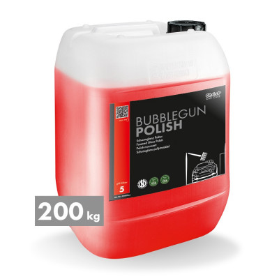 BUBBLEGUN POLISH, produit lustrant de brillance à mousse, 200 kg