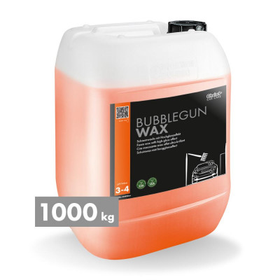 BUBBLEGUN WAX, cire moussante Premium, 1 000 kg