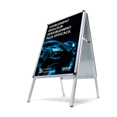 Affiche publicitaire DIN A1 « NETTOYAGE EN PROFONDEUR » (jantes) - allemand