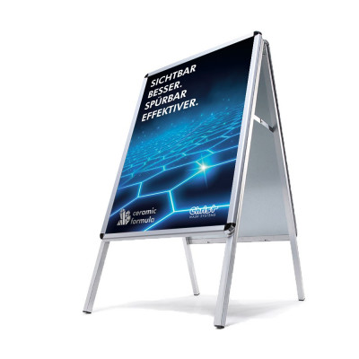 Affiche publicitaire DIN A1 « NETTOYAGE EN PROFONDEUR » (jantes) - allemand