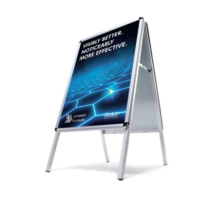Affiche publicitaire DIN A1 « NETTOYAGE EN PROFONDEUR » (jantes) - allemand