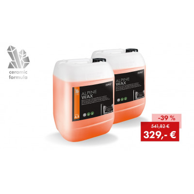 Pack promotionnel ALPINE WAX, CERAMIC FORMULA : 2 bidons de 25 kg