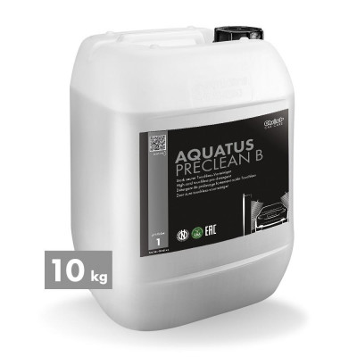 AQUATUS PRECLEAN B, détergent de prélavage acide spécial, 10 kg