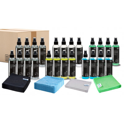 Kit d’essai Quick&Bright produits dans la boutique, avec bouteilles de 200 ml