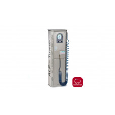 Gonfleur pneumatique, avec compresseur, ALF TOWER ELK avec étalonnage, acier inoxydable - Similaire à l'illustration
