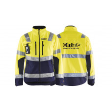 Veste Softshell 4900, High Vis avec logo Christ, taille XXL - Similaire à l'illustration