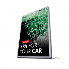 Film backlight« Spa for your car » motif 3, DIN A1 – allemand - Similaire à l'illustration