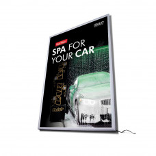 Film backlight« Spa for your car » motif 2, DIN A1 – allemand - Similaire à l'illustration