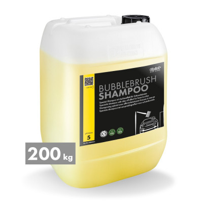 BUBBLEBRUSH SHAMPOO, shampooing brillance profonde 2 en 1, 200 kg