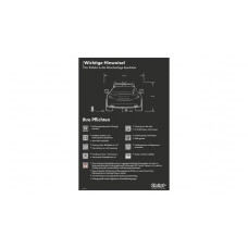 Panneau pour tunnel de lavage « Consignes importantes ! », 1 000 x 1 500 mm, Blackline - Similaire à l'illustration