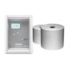 Rouleau de papier thermique L=60 mm D=90 Vendor GPR-060-090-025-080-10-IN1k - Similaire à l'illustration