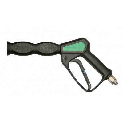 XXL-BUBBLEGUN cpl. (tube de pulvérisation noir, pistolet noir, logo vert) avec antigel Weep