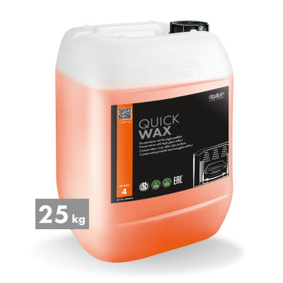 QUICK WAX, conservateur avec effet ultra-brillant, 25 kg