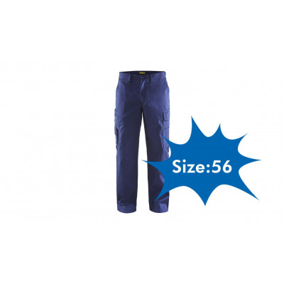 Pantalon de travail 1400/1800, bleu marine, taille 56