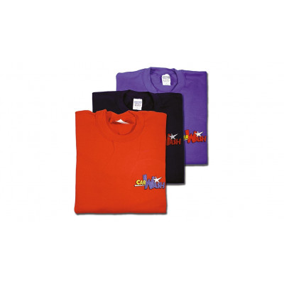 Sweat avec broderie Car Wash, rouge, taille L