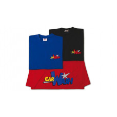 T-shirt col rond Car Wash, bleu roi, taille L - Similaire à l'illustration