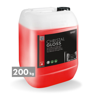 CHRISTAL GLOSS, cire de brillance nano, 200 kg