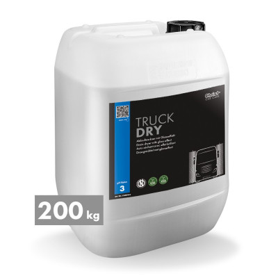 TRUCK DRY, cire de séchage brillante pour véhicule utilitaire, 200 kg