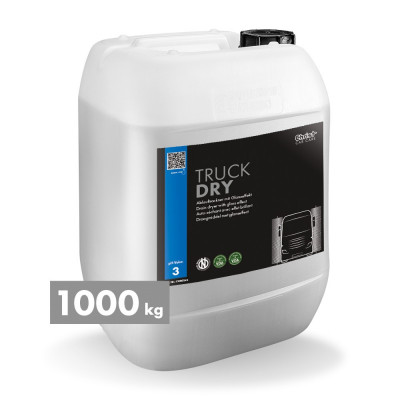 TRUCK DRY, cire de séchage brillante pour véhicule utilitaire, 1 000 kg