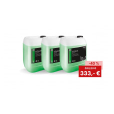 Pack promotionnel FOAM REX : 3 bidons de 25 kg - Similaire à l'illustration