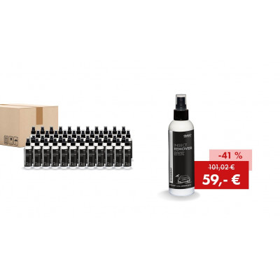 Pack promotionnel Quick&Bright INSECT REMOVER, produit anti-insectes : 45 flacons de 100 ml