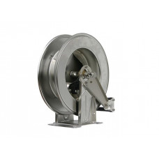 Bobineur automatique pour tuyau HP, acier inoxydable 420 de diamètre x 460 mm, sans tuyau - Similaire à l'illustration